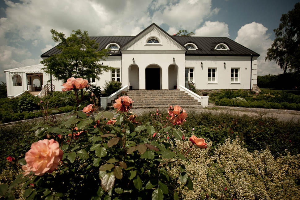 Dwór na Wichrowym Wzgórzu Przybysławice Exterior foto